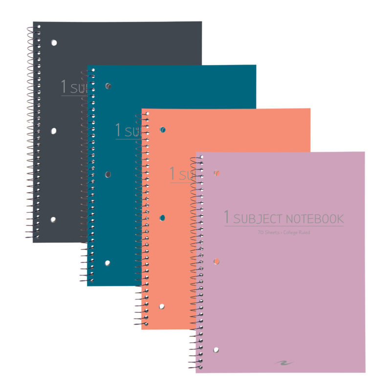 1 Subject Poly Cover Fashion Notebook