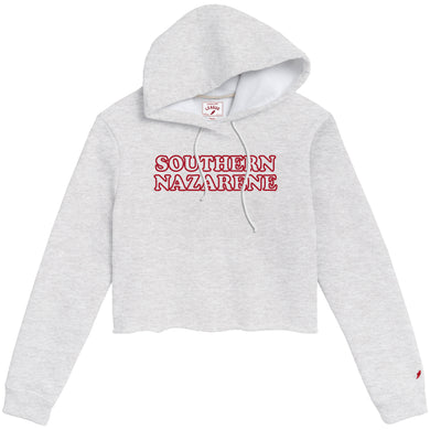 1636 Ladies Cropped Hood | Ash