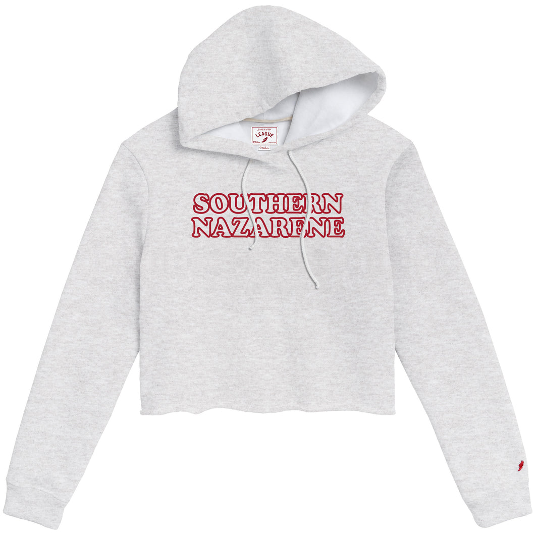 1636 Ladies Cropped Hood | Ash
