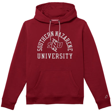 1991 Brushed Fleece Hood | Crimson