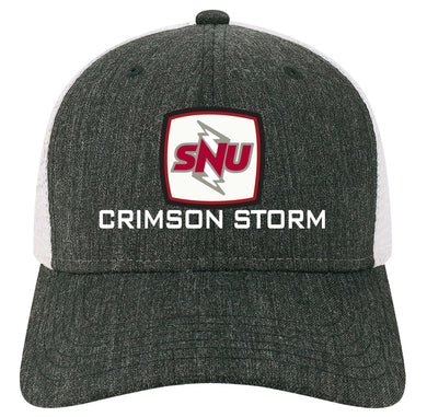 Mid-Pro Snapback Adjustable Hat | Melange Black