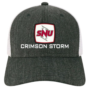 Mid-Pro Snapback Adjustable Hat | Melange Black