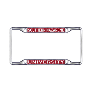 License Plate Frame, School Name