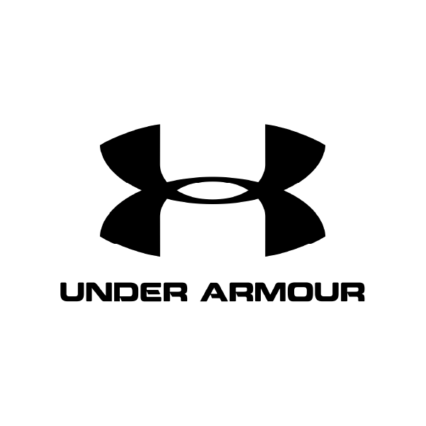 Under Armour logo on a white background