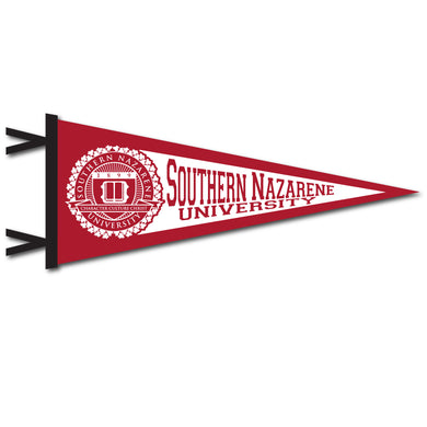 12 X 30 Pennant | Crimson