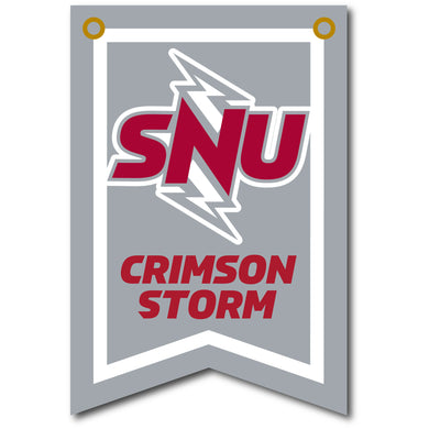 12 X 18 Dovetail Athletic Banner| Grey