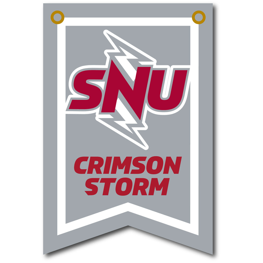 12 X 18 Dovetail Athletic Banner| Grey