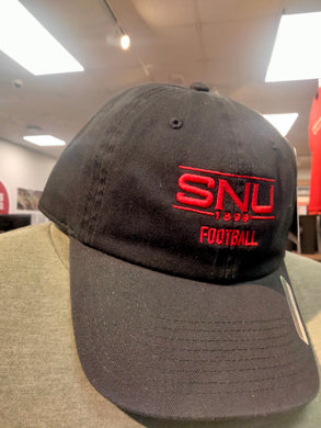 Classic Washed Twill SNU 1899 Football Hat, Black