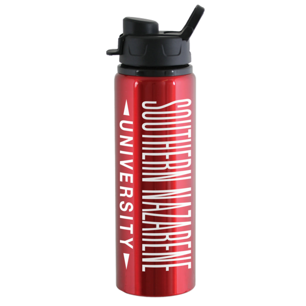 Savannah Aluminum Water Bottle | Red