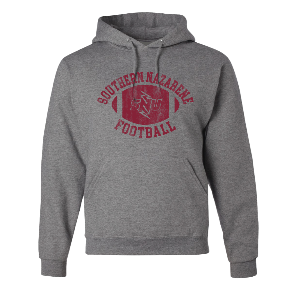 Hooded Football Sweatshirt, Oxford (F24)