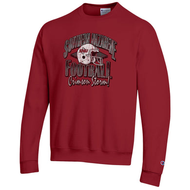 Retro Football Crew | Crimson