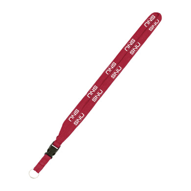 Berkeley Woven Lanyard | Crimson