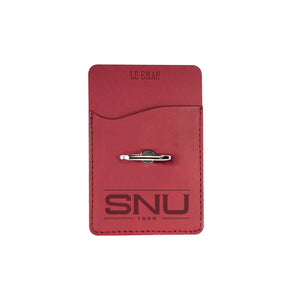 Spirit, Mobile Tuscany Card Holder & Phone Stand, Red